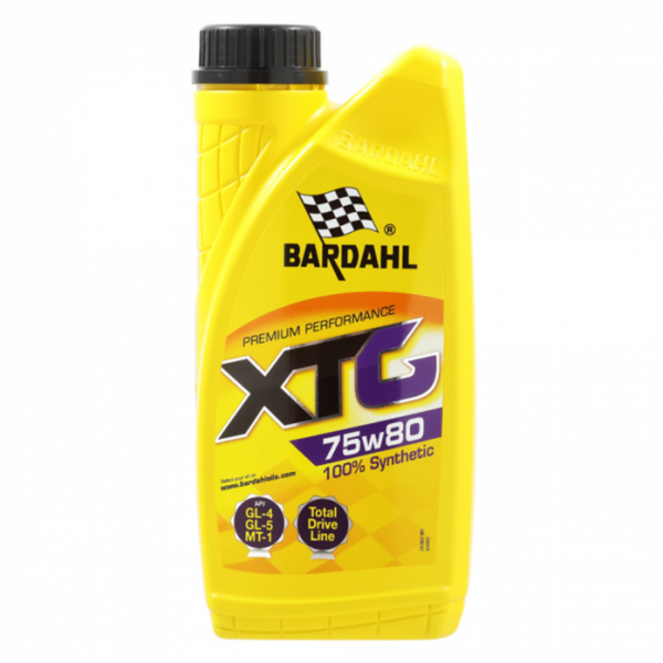 Масло трансмиссионное Bardahl XTG 75W-80 синтетическое 1 л 36371