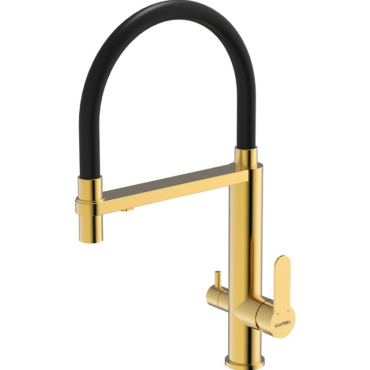 Смеситель для кухни Kantera Crystal 32 KTR032-EG Eureka Gold 44730