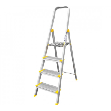 Стремянка АЛЮМЕТ алюминиевая 4 ступени AS704