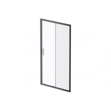 Дверь душевая в нишу Am.Pm Gem W90G-110-1-195BM матовое черный