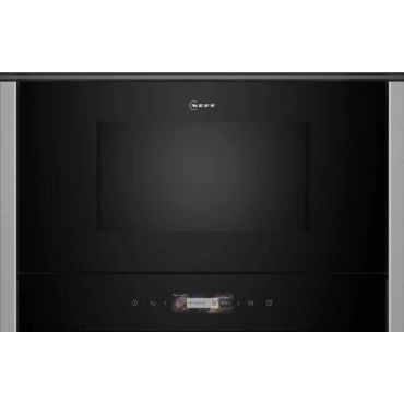 Встраиваемая микроволновая печь Neff NR4WR21N1 черный/нержавеющая сталь Встраиваемая микроволновая печь Neff NR4WR21N1 черный/нержавеющая сталь