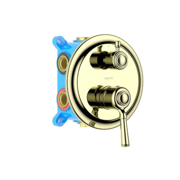 Смеситель для ванны AQUATEK Классик AQ1547PG полированное золото Смеситель для ванны AQUATEK Классик AQ1547PG полированное золото