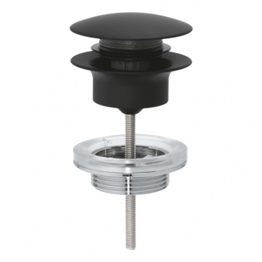 Донный клапан GROHE 29510KF0 фантомный черный Донный клапан GROHE 29510KF0 фантомный черный