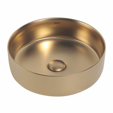 Раковина накладная Abber Bequem AC2108MMG золото матовое Раковина накладная Abber Bequem AC2108MMG золото матовое