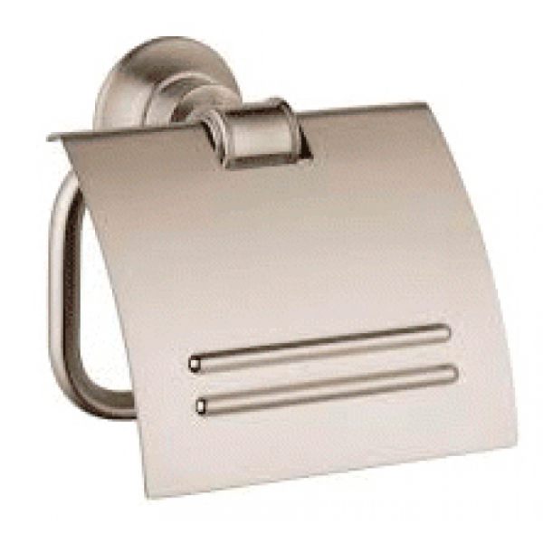 Держатель туалетной бумаги Hansgrohe Montreux 42036820 шлифованный никель.