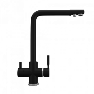 Кухонный смеситель Maunfeld MFQT-16B черный