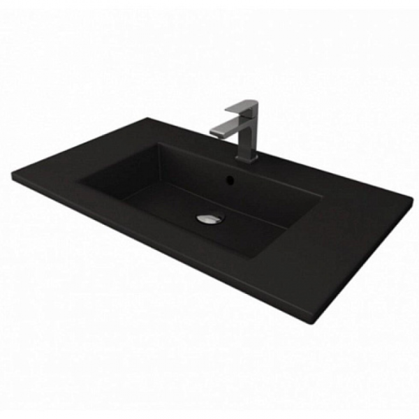 Умывальник мебельный Opadiris CeraStyle Ibiza 91 черный антрацит 050409-u97-01