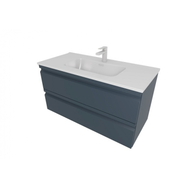 Тумба с раковиной AQUATEK Вега AQ77100-MG серый матовый