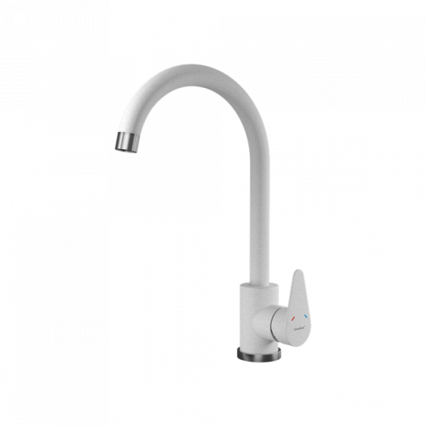 Смеситель для кухни GranFest QUARZ GF-Z-5412 серый