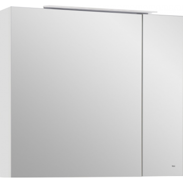 Шкаф зеркальный Roca Oleta A857647501 белый матовый