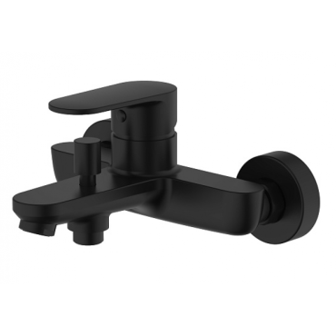 Смеситель для ванны AQUATEK Ника AQ1840MB матовый черный Смеситель для ванны AQUATEK Ника AQ1840MB матовый черный