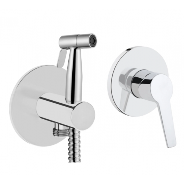 Гигиенический душ со смесителем Vitra Hygienic A49271EXP хром