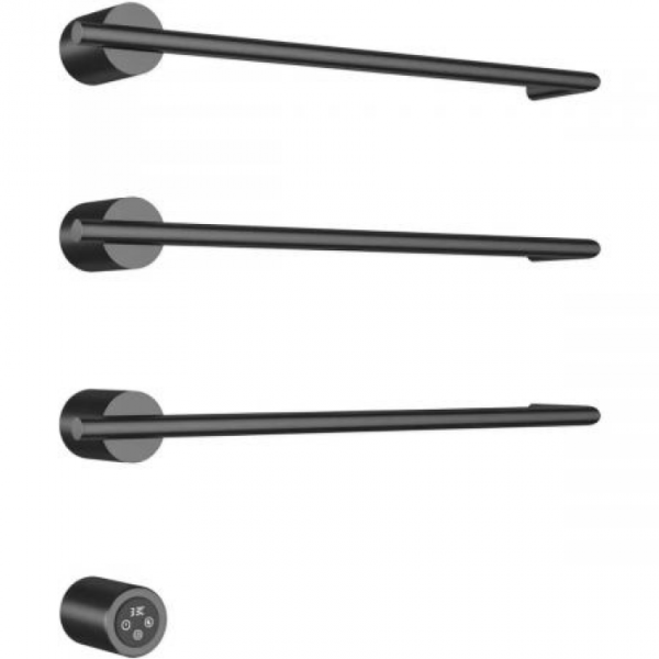 Полотенцесушитель электрический AQUAME AQM3143GM темный металл