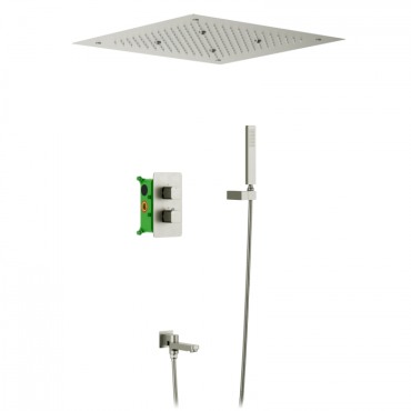 Душевая система встроенная с термостатом Timo Petruma SX-5019/13SM никель