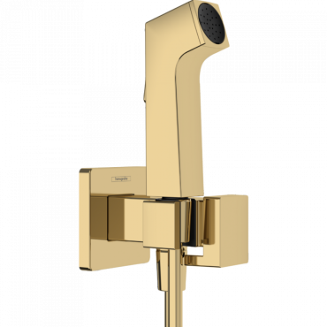 Гигиенический душ Hansgrohe EcoSmart+ 29233990 полированное золото