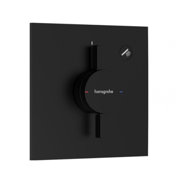 Смеситель для душа Hansgrohe DuoTurn E 75617670 черный матовый