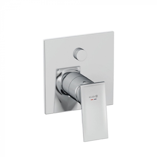 Встраиваемый смеситель для ванны и душа Kludi Decus 547590575 хром