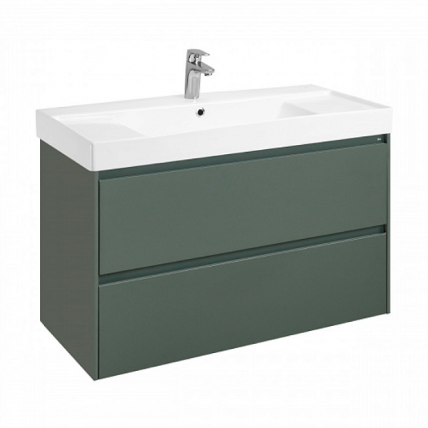 Тумба под раковину Roca Ona A857616513 зеленый матовый