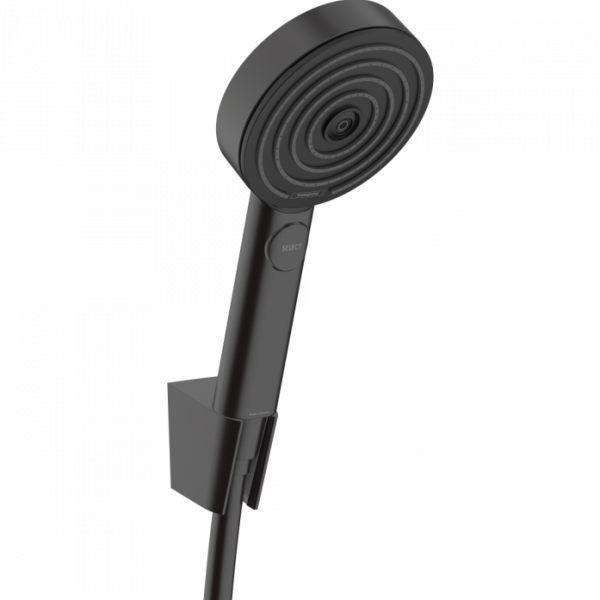 Душевой гарнитур Hansgrohe Raindance Alive Select S 24602670 черный матовый