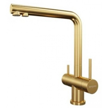 Смеситель для кухни TopZero TPZ 301 GOLD золото