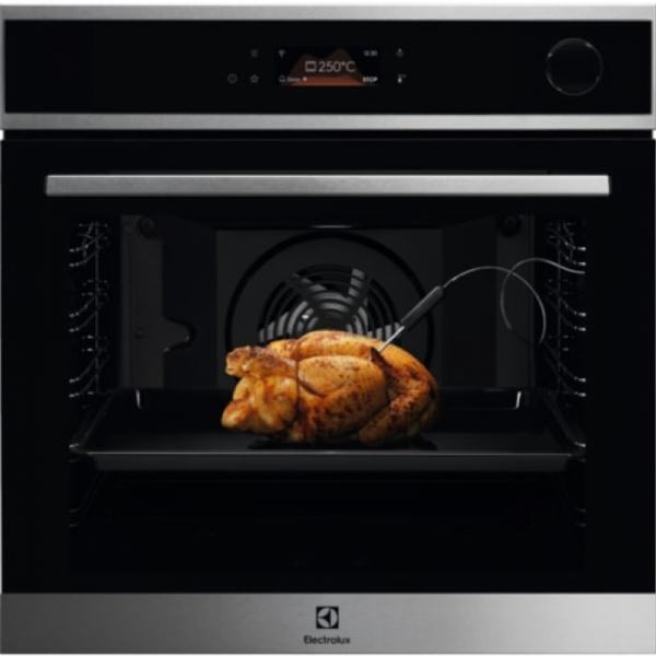 Духовой шкаф Electrolux EOC8P39WX черный/нержавеющая сталь