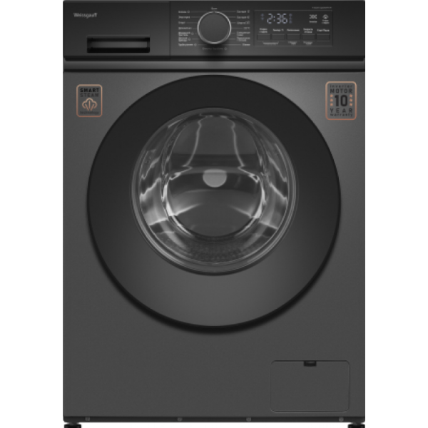 Стиральная машина Weissgauff Стиральная машина Weissgauff WM 601411 Inverter Steam Grey 438976