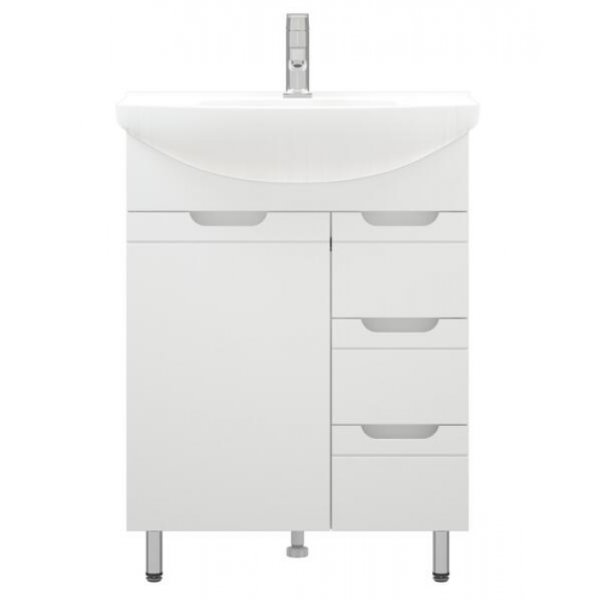 Тумба под раковину Corozo Лея 65 Z3 SD-00001509 белый