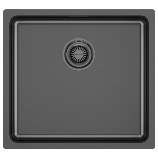 Мойка Paulmark VISTA 48 PM304844-GM вороненая сталь