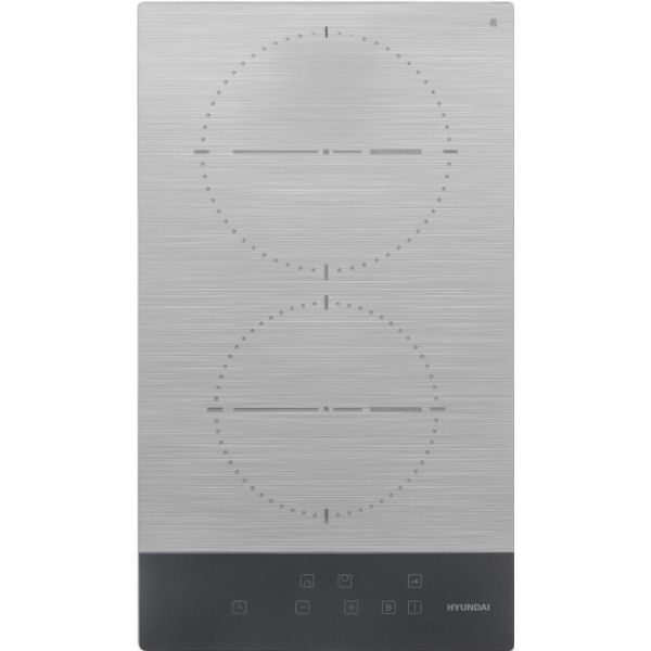 Индукционная варочная поверхность Hyundai HHI 3772 GR серебристый