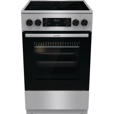 Плита электрическая Gorenje GEC5C40XAOT серый (без крышки)