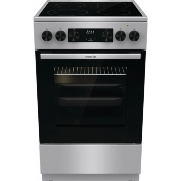 Плита электрическая Gorenje GEC5C40XAOT серый (без крышки)