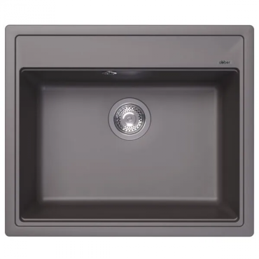 Кухонная мойка Abber Quarz AQ2902G серый