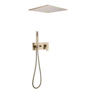 Душевая система Abber Daheim AF8221G золото матовое