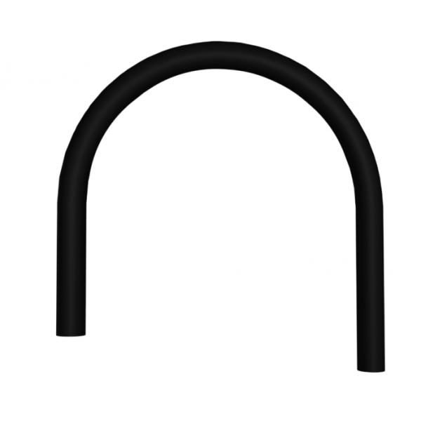 Гибкий излив для смесителей Paulmark I999-BL черный/черный