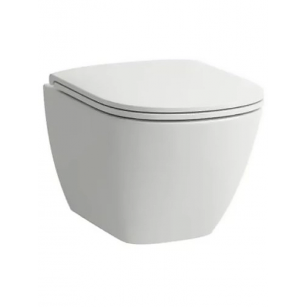 Унитаз подвесной с сиденьем Laufen Lua 8.2008.0.000.000.1+8.9108.3.00 белый