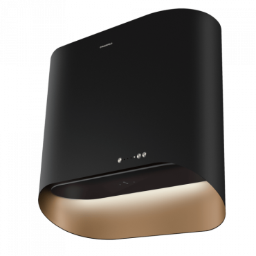 Кухонная вытяжка Maunfeld GUNA 60 чёрный антрацит с золотом