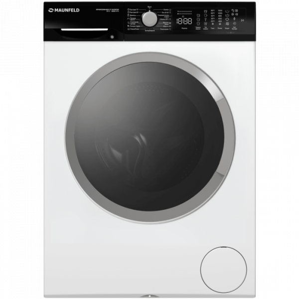 Стиральная машина с инвертором и паром Maunfeld MFWM128WH400 ST INVERTER
