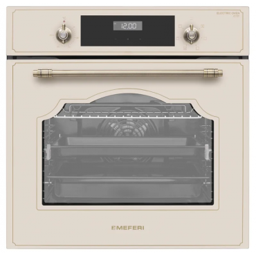 Электрический духовой шкаф Meferi MEO606BG RETRO
