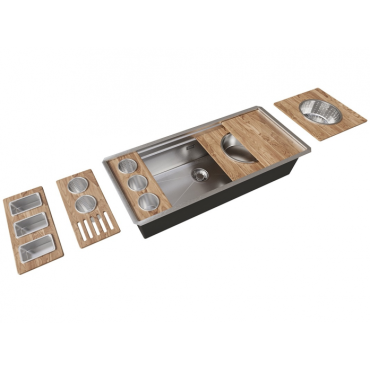 Кухонная мойка Emar EMB-111 Satin