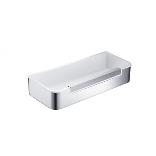 Полка для душа со стеклоочистителем AQUATEK AQ4966CR хром