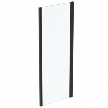 Фиксированная боковая панель Ideal Standard Connect 2 L K9299V3 профиль черный, стекло прозрачное