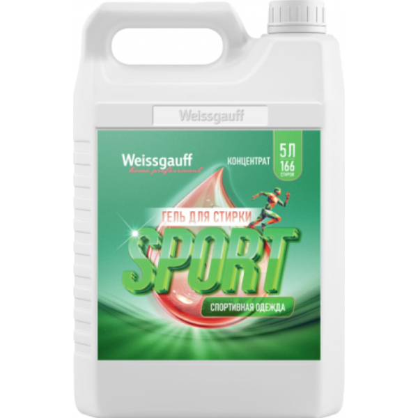 Гель для стирки Weissgauff SPORT 5 л 442542
