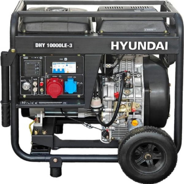 Дизельный генератор Hyundai DHY 10000LE-3