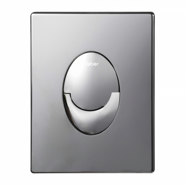 Кнопка смыва пневматическая Abber AC0125 хром глянцевый