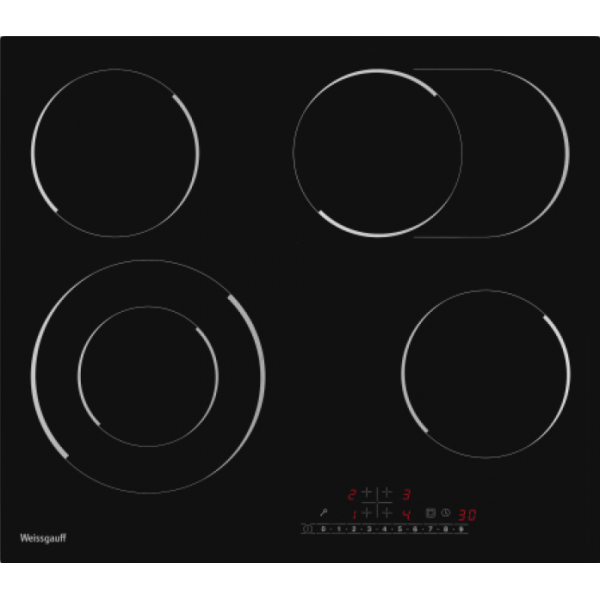 Стеклокерамическая панель Weissgauff HV 642 BM 431344