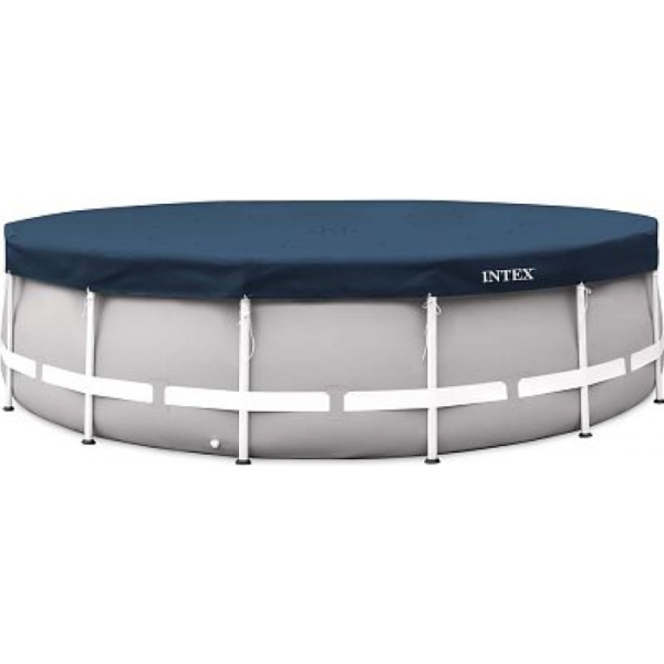 Тент для каркасного бассейна Intex Metal Frame 457см Deluxe всесезонный D456х20см 28083