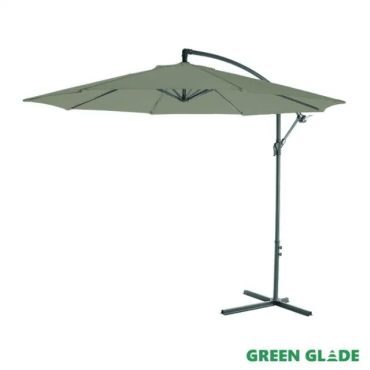 Зонт садовый Green Glade 8006 светлый графит Зонт садовый Green Glade 8006 светлый графит