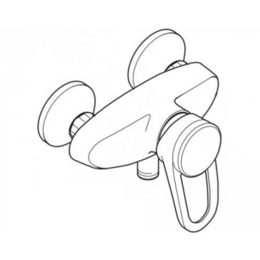 Смеситель для душа Hansgrohe Mondial 15610810 сатин