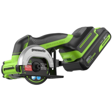 Машина шлифовальная угловая GreenWorks GD24UCS 3402007CUA Машина шлифовальная угловая GreenWorks GD24UCS 3402007CUA
