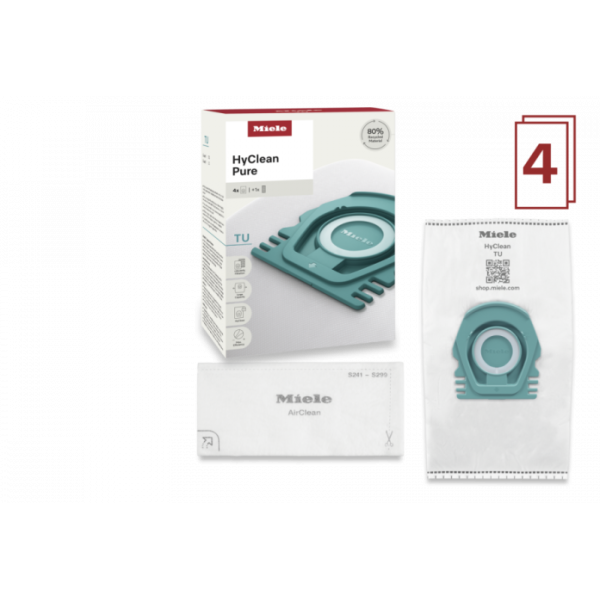 Мешки для пылесоса Miele 4шт GN XL HyClean Pure TU 41996682INT